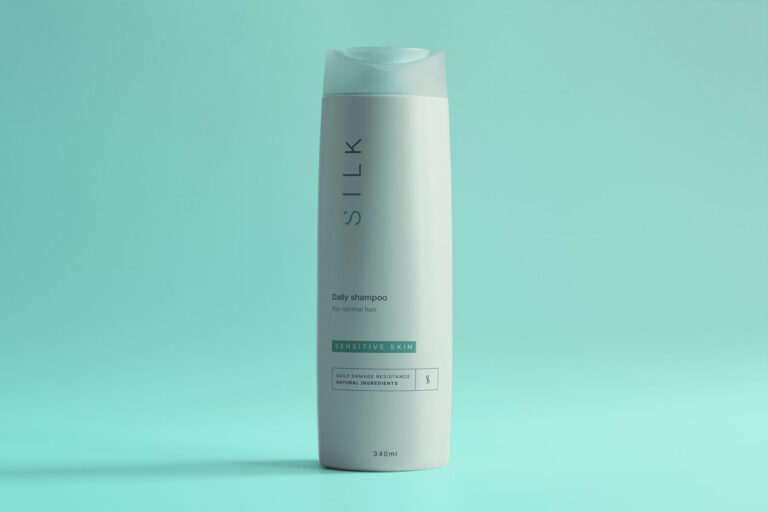 shampoo bottle mockup