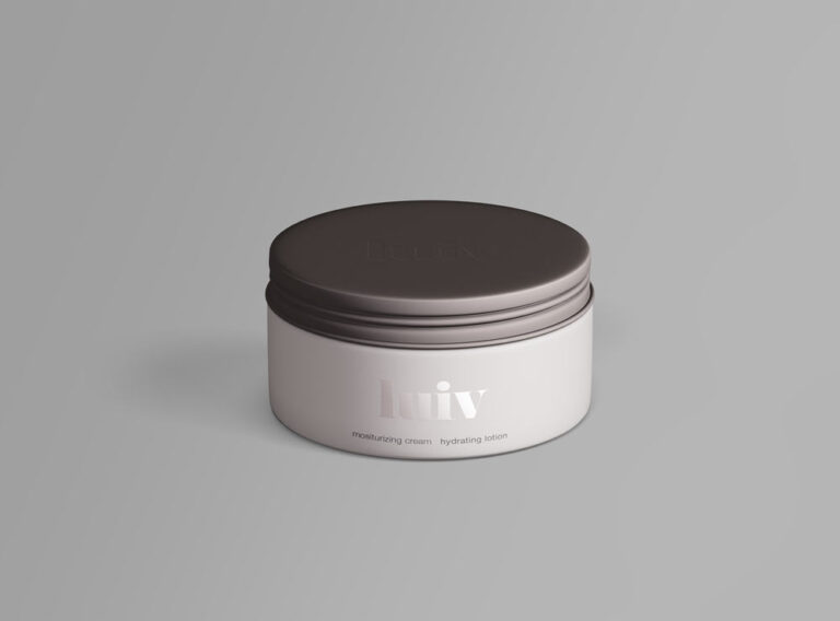 cosmetic jar mockup