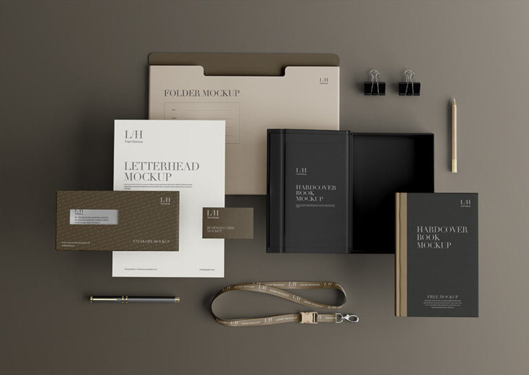 free stationery mockup