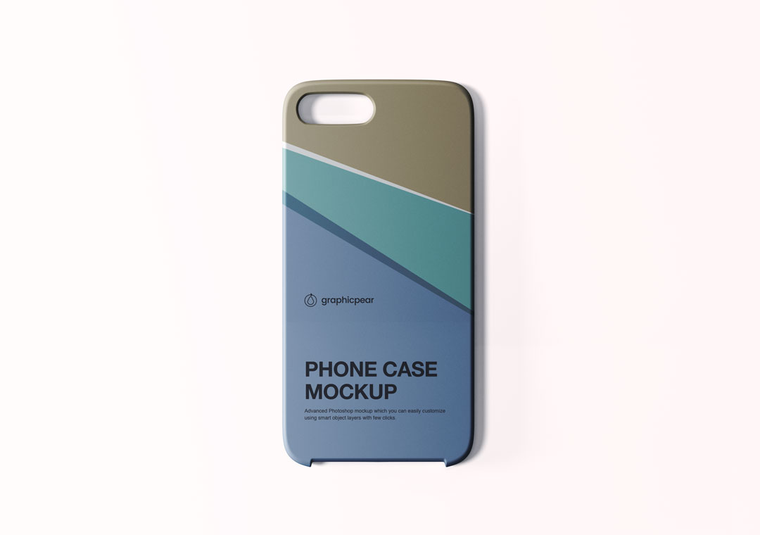 free phone cover mockup