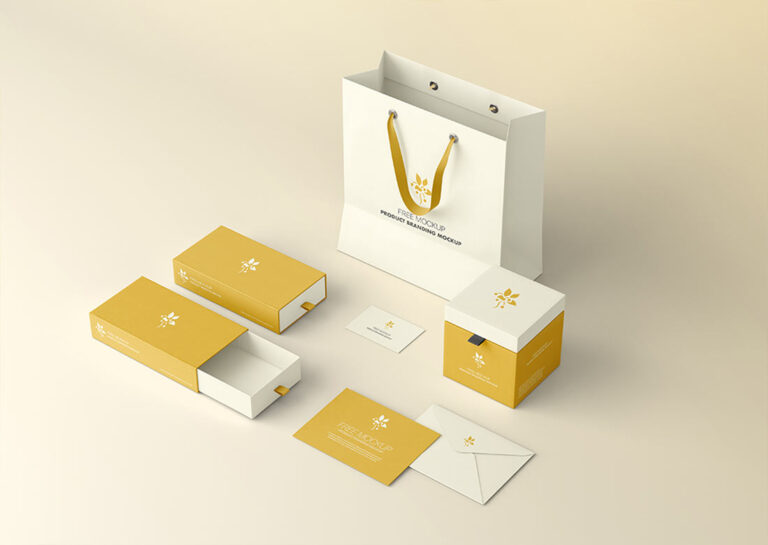 Product Packaging Branding Mockup