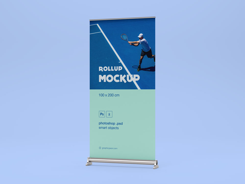 free rollup mockup