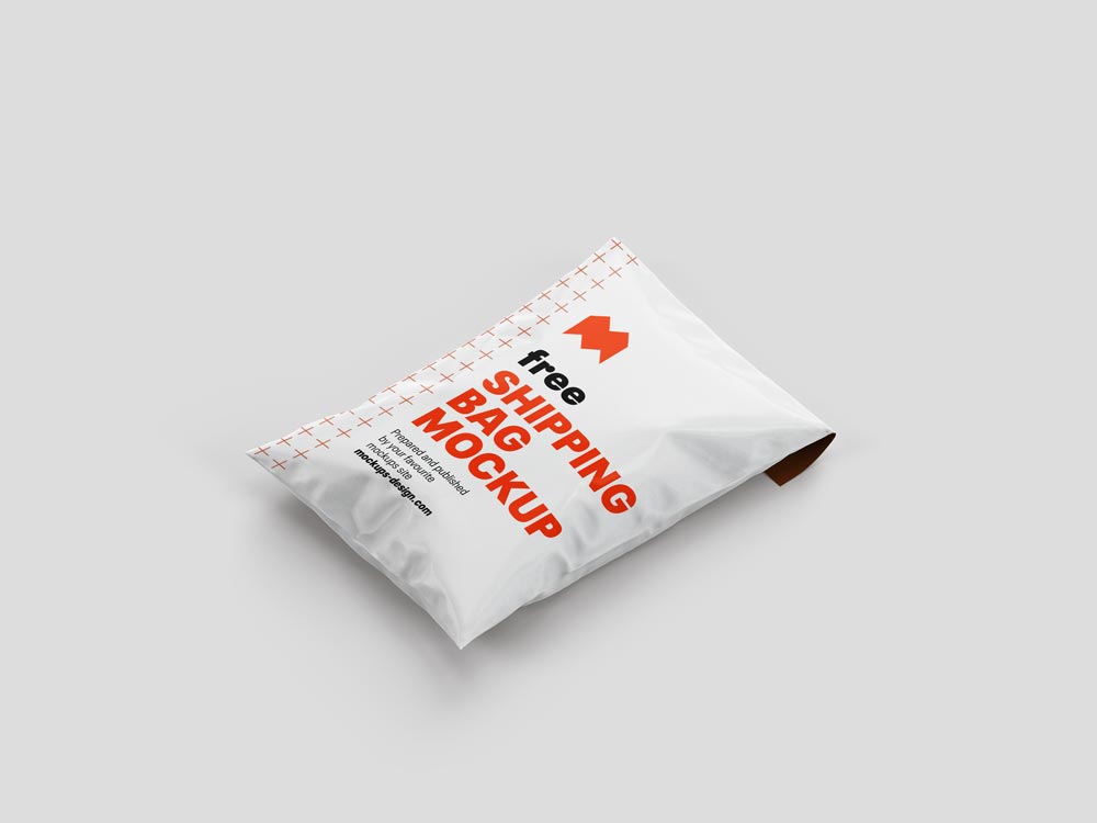 Shipping Bag Mockup 3