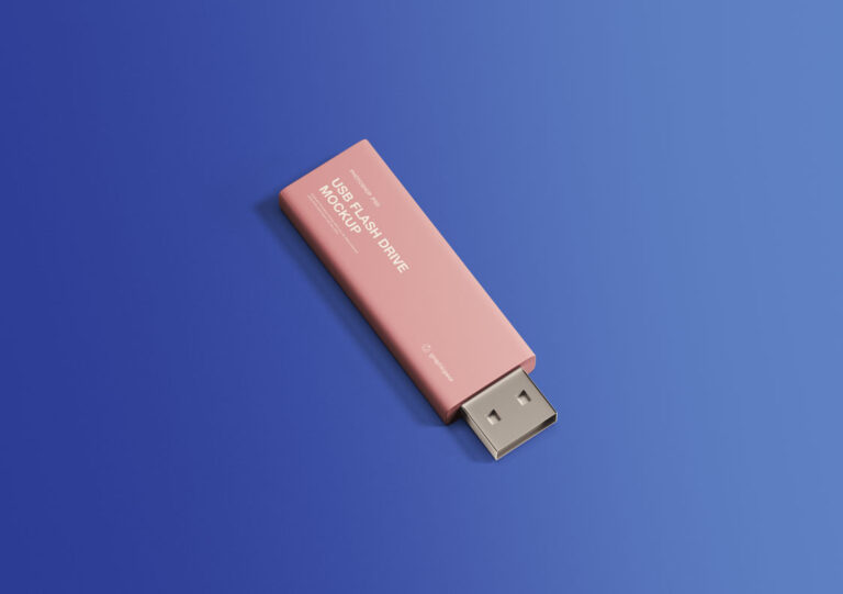 USB Flash Drive Mockup