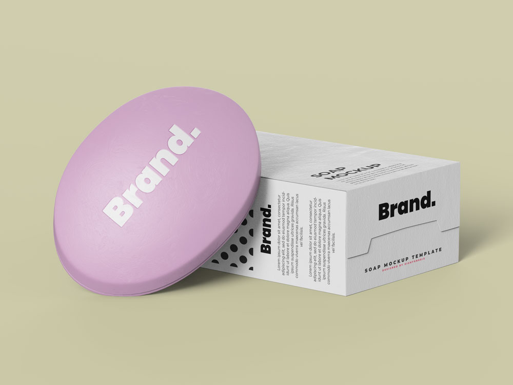 soap packaging mockup