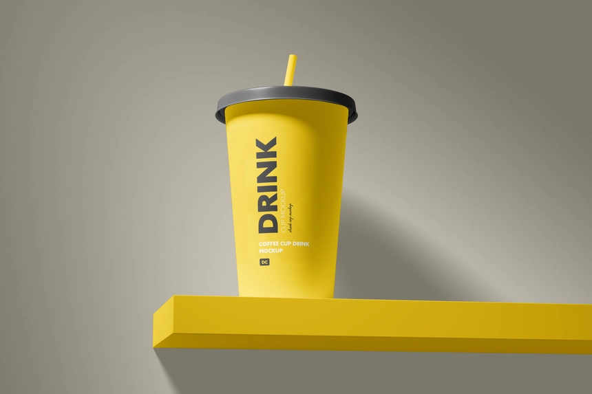 04 Free Paper Drink Cup Mockup Set scaled 1