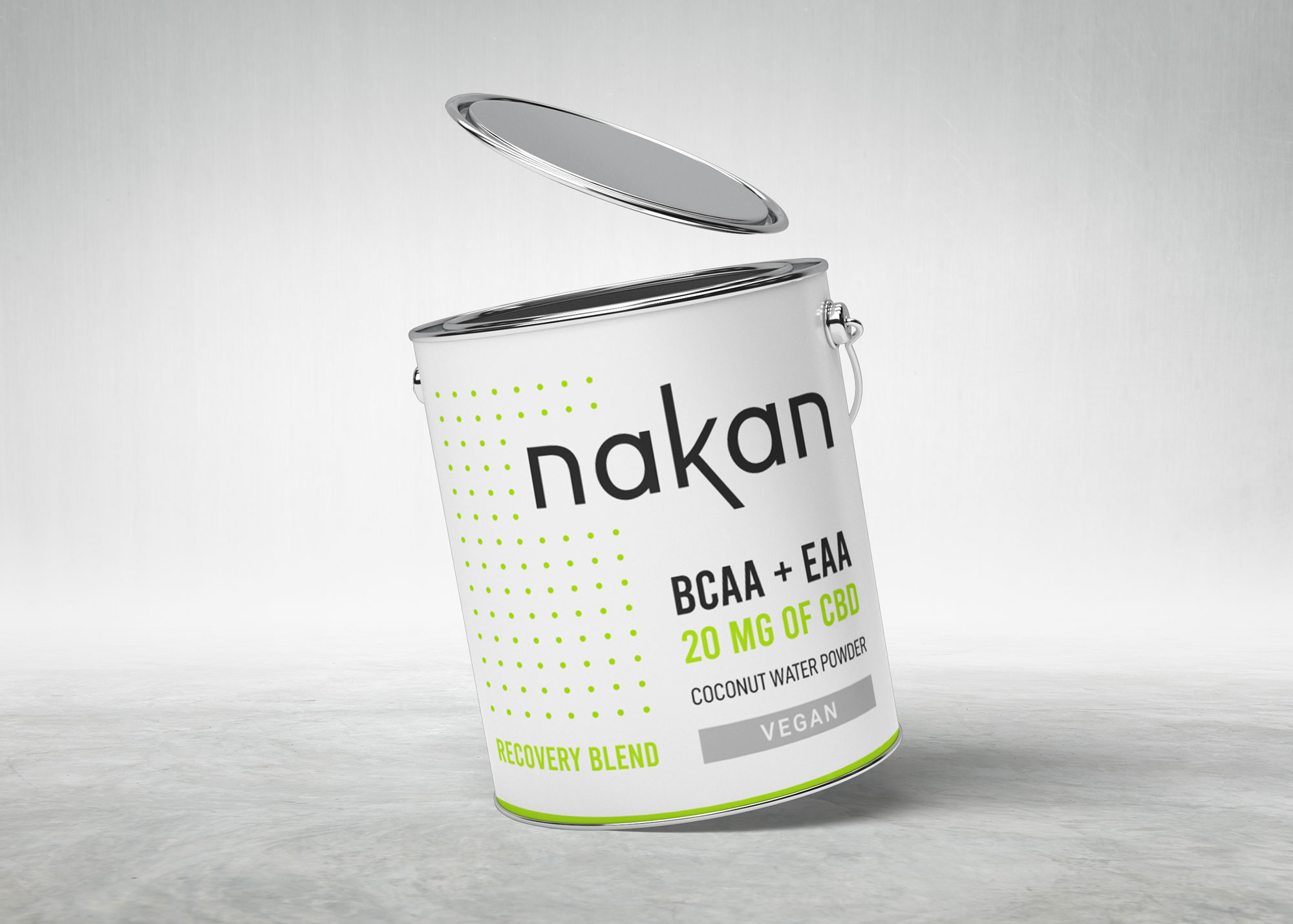 bcaa packaging mockup